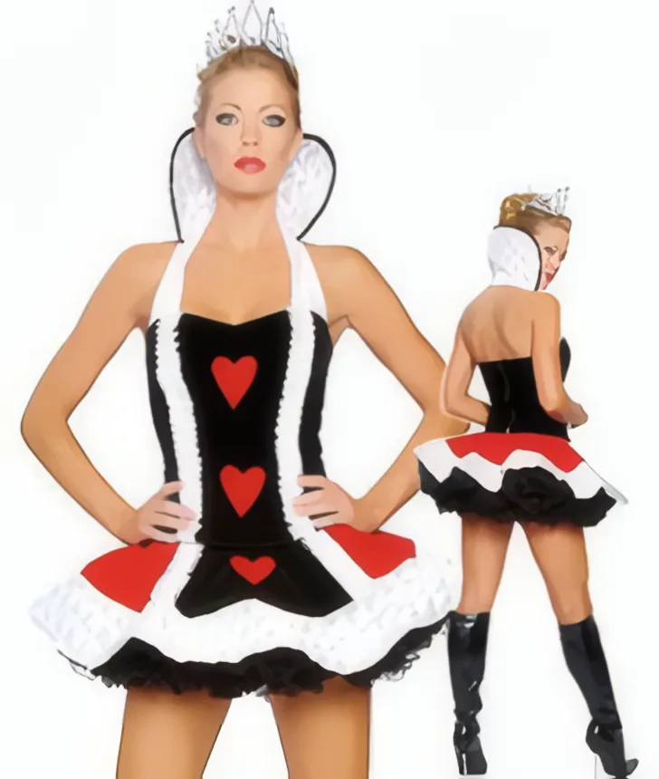 Disfraz de Reina de Corazones